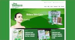 Desktop Screenshot of bidaraskincare.com